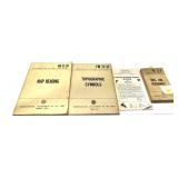 Lot, 3 military manuals and 1 NYS