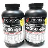 x2- 1 lb. bottles of H4350 rifle powder - x2