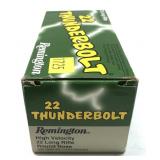Brick of .22 LR. 22 Thunderbolt Remington