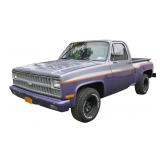 1981 Chevy C-10 Stepside Pick Up Truck-