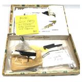 Lot, assorted vintage gun parts includes: