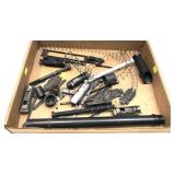 Lot, assorted gun parts