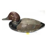 Stevens humpback redhead drake wooden carved decoy
