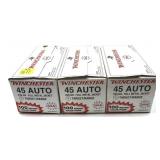 x3 - Boxes .45 Auto - 230 Gr. FMJ Winchester