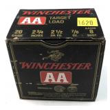 Box of 20 Ga. 2.75" No. 8 Winchester AA