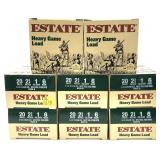 x8 - Boxes of 20 Ga. 2.75" No. 6 Estate Game loads