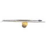 Lot: 2 Early Spears, 48" and 52"