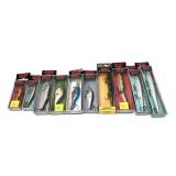 Lot: 10 Assorted Rapala Lures, new