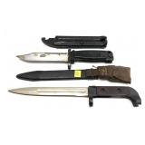 Lot: 2- AK47 Bayonets