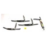 Lot: 2-Buck 3-blade Folding Knives, Old Timer