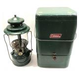 Coleman Lantern in Coleman metal carry case