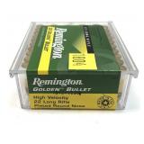 Box of .22 LR. "22 Golden Bullet" Remington