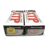 x2- Boxes of .45 Cal. (.451) 200-grain HP/XTP