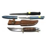 Lot: Assorted Knives include Western Hunting