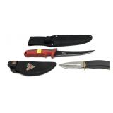 Lot: Buck Pro-Line 692 Hunting knife with sheath