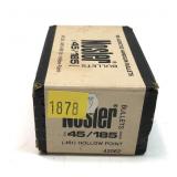 Box of .45 Cal. (.451") 185-grain HP Nosler