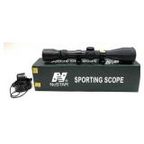 NcStar 3-9x40 scope with box and scope rings