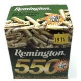 550 Rds. of .22 LR. HP Remington cartridges, 550