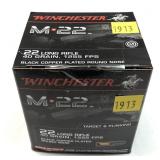 500 Rds. of .22 LR. Black Copper Winchester M-22