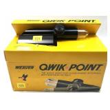 Weaver Qwik Point Sight, in box