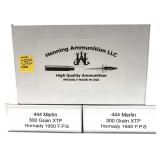 x3- Boxes of .444 Marlin  300-grain XTP Hornady-