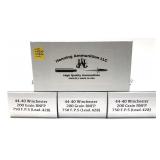 x4- Boxes of .44-40 WIN 200-grain RNFP Henning
