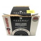 Box of .22 L.R. Federal Target Game cartridges,