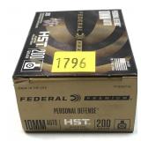 Box of 10mm Auto 200-grain HST Federal Personal