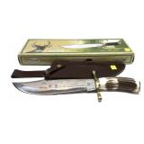 Whitetail Cutlery WT-005 Stag handled Bowie