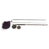 3 pc. Fly Rod with 2 Pflueger Medalist Reel