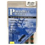 Power Belt .50 Cal. Bullets - 295 Gr. Copper Clad