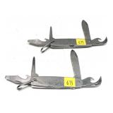 Lot: 2- Camillus U.S Military Multi-Blade