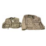 Lot: Orvis Fly Fishing Vest size XXL and Orvis