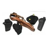 Lot, 5 assorted holsters includes Bianch #X-2100