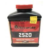 1 Lb Bottle of Accurate 2520 Smokeless Propellant
