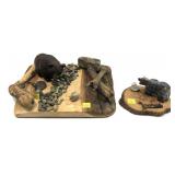 Lot: Decorative Bears by Joe Lockwood