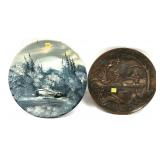 Lot: 2 Decorative Wall Art
