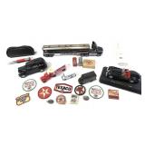Lot: Assorted Die-cast Trucks, Cars and Texaco