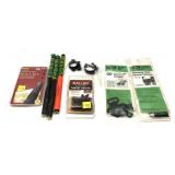 Lot, assorted accessories includes Allen sight