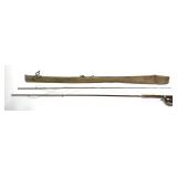 2 pc. Rod with Southbend No. 1130 model D reel