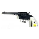 Colt New Service .38 D.A. Revolver, 6" Barrel,