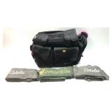 Lot, Allen range bag with 3 gun socks