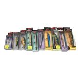 Lot: 10 Assorted Rapala Lures, new