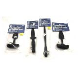 Lot: 4- Cold Steel Nightshade plastic blades, in