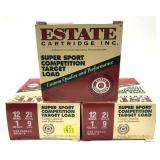 x3- Boxes of 12 Ga. 2.75" No. 9 Estate Competition