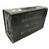 240 Rds. spam can .30-06 link (.30) M2 cartridges,