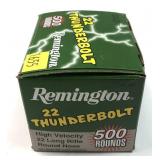 Box of .22 LR "22 Thunderbolt" Remington
