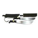 Lot: 2- Corneta No. 127 Machetes with sheaths