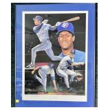Limited Edition Toronto Blue Jays framed print,