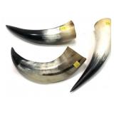 Lot, 3 horns
